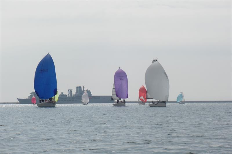 Plymouth Gin Series Week 1 photo copyright Chris Hampe taken at Royal Plymouth Corinthian Yacht Club and featuring the IRC class