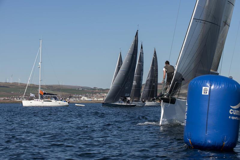 Clyde Icebreaker Regatta photo copyright Tony Barr taken at Fairlie Yacht Club and featuring the IRC class