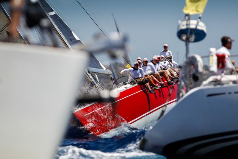 Ross Applebey's Oyster 48, Scarlet Oyster winner in CSA 5 on day 1 at Antigua Sailing Week photo copyright Paul Wyeth / www.pwpictures.com taken at Antigua Yacht Club and featuring the IRC class