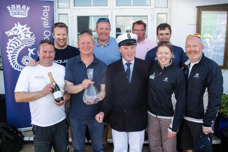 Steve Cowie's Scottish First 40, Zephyr win IRC Two in the three day IRC National Championship photo copyright Paul Wyeth / www.pwpictures.com taken at Royal Ocean Racing Club and featuring the IRC class