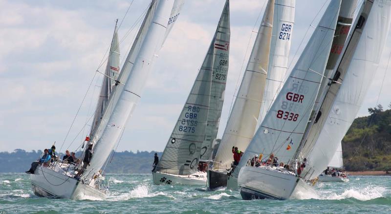 2015 Taittinger Royal Solent Yacht Club Regatta photo copyright Keith Allso taken at Royal Solent Yacht Club and featuring the IRC class