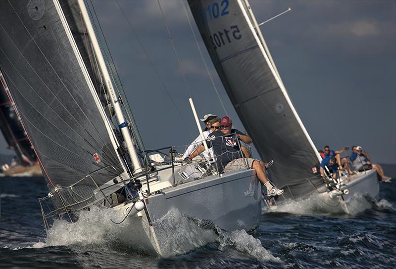 Action during  Edgartown Yacht Club's 'Round-the-Island Race - photo © MacDougalls' Boatyard/Michael Berwind