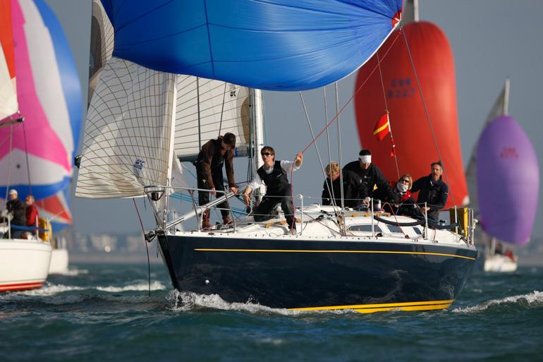 Nigel Goodhew's Sigma 38, Persephone of London photo copyright Paul Wyeth / www.pwpictures.com taken at Royal Ocean Racing Club and featuring the IRC class