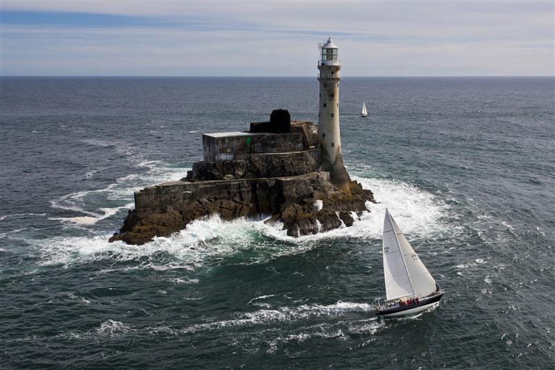Carina rounding the Fastnet Rock in 2013 - photo © Rolex / Carlo Borlenghi