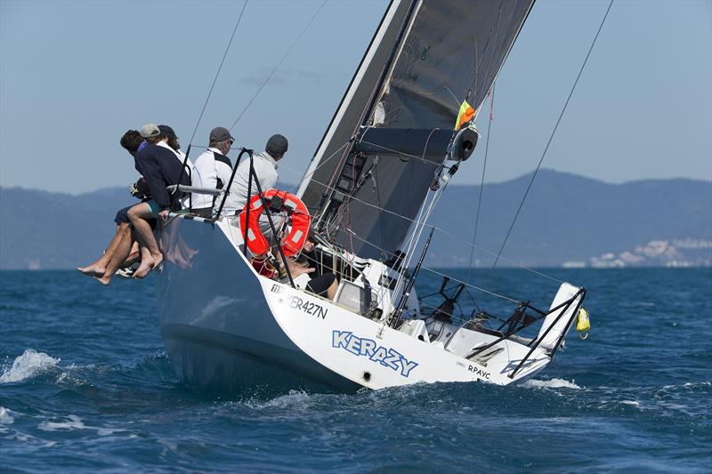 Kerazy crew enjoyed their first day out at Airlie Beach Race Week - photo © Andrea Francolini