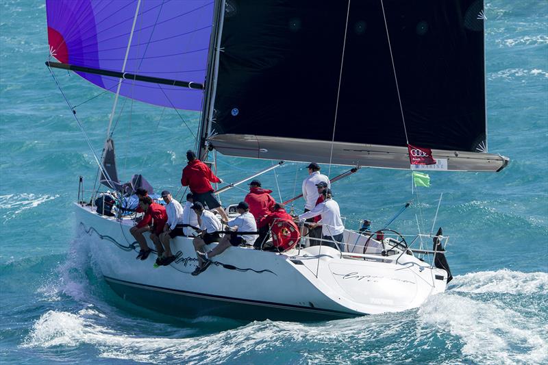 Espresso Forte on IRC Australian Championship day 1 at Audi Hamilton Island Race Week photo copyright Andrea Francolini taken at Hamilton Island Yacht Club and featuring the IRC class