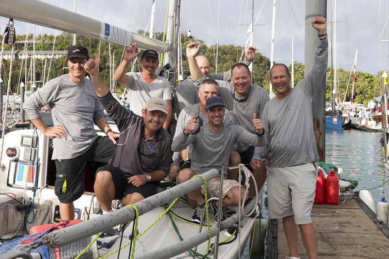 Matt Owen (on dock) and Local Hero in the IRC Australian Championship at Audi Hamilton Island Race Week - photo © Andrea Francolini