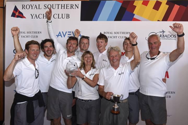 AVEVA September Regatta prize giving photo copyright Rick Tomlinson / www.rick-tomlinson.com taken at Royal Southern Yacht Club and featuring the IRC class