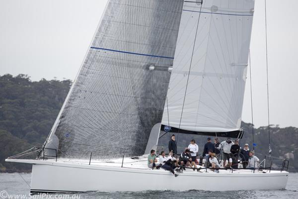 Triton beat Balance for line honours in the Lion Island Race - photo © David Brogan / www.sailpix.com.au