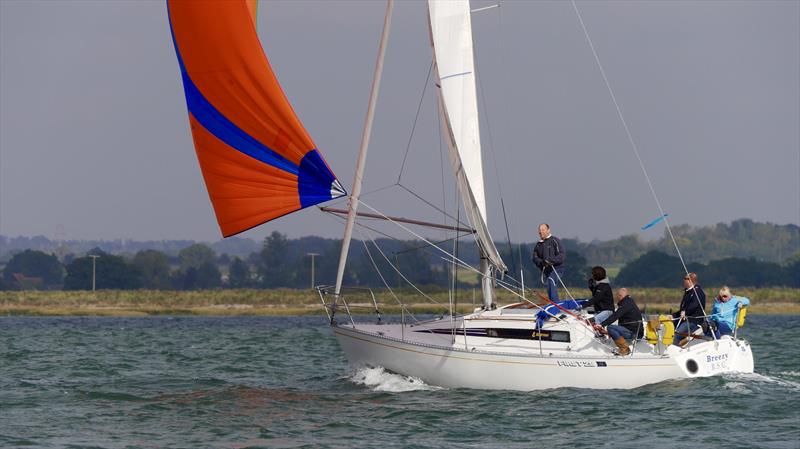Joe Leary's Breezy during the Blackwater SC Dyer Cup 2015 photo copyright Oliver Southgate / OJSPhotography taken at Blackwater Sailing Club and featuring the IRC class