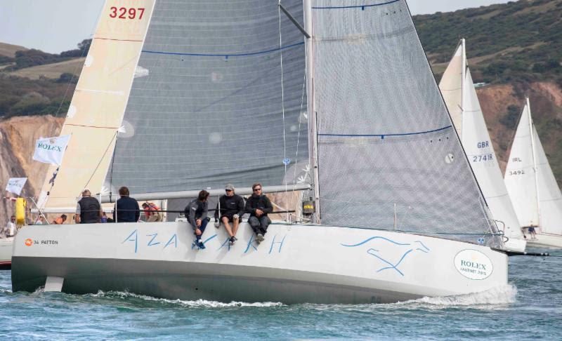 Winners of IRC Two - Vincent Willemart and Eric Van Campenhout's MC34, Azawakh - photo © Rolex / Daniel Forster