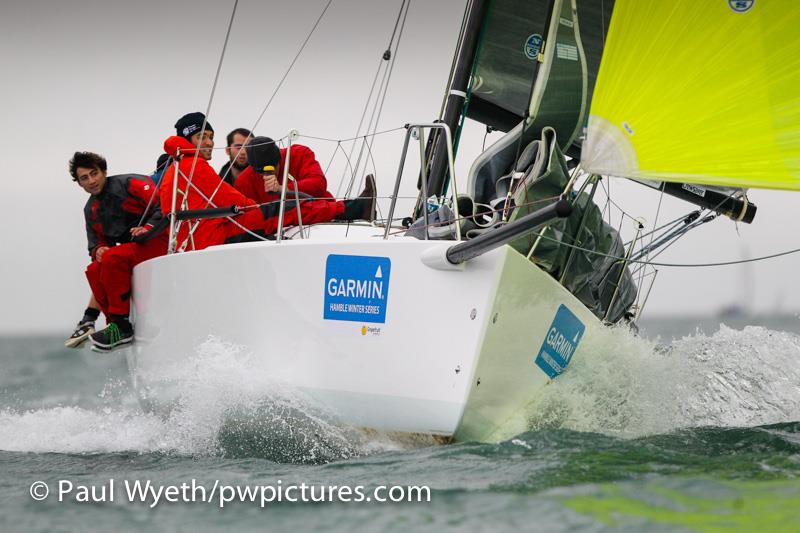 Garmin Hamble Winter Series - day 5 in early November photo copyright Paul Wyeth / www.pwpictures.com taken at Hamble River Sailing Club and featuring the IRC class