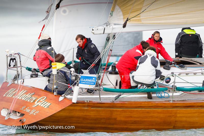 Garmin Hamble Winter Series day 7 photo copyright Paul Wyeth / www.pwpictures.com taken at Hamble River Sailing Club and featuring the IRC class