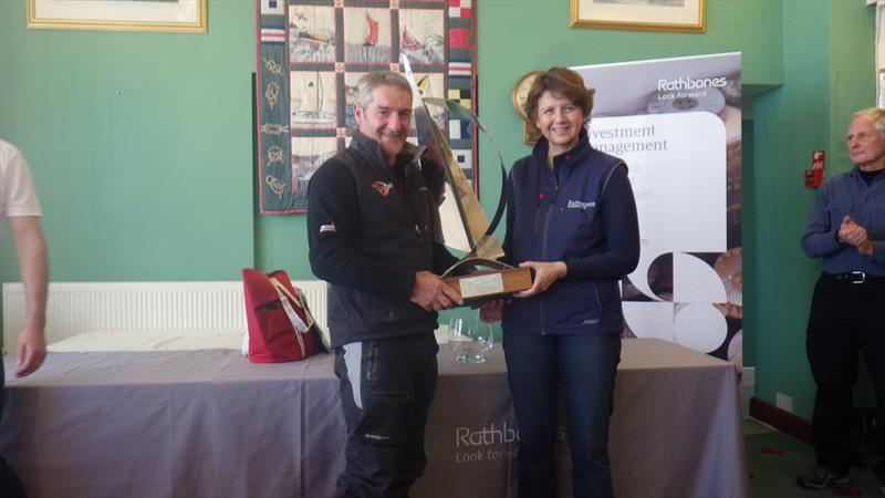 Ray Crouch (Boomerang) wins IRC1 in the Lymington Town Sailing Club Solent Circuit photo copyright Beverley / LTSC taken at Lymington Town Sailing Club and featuring the IRC class