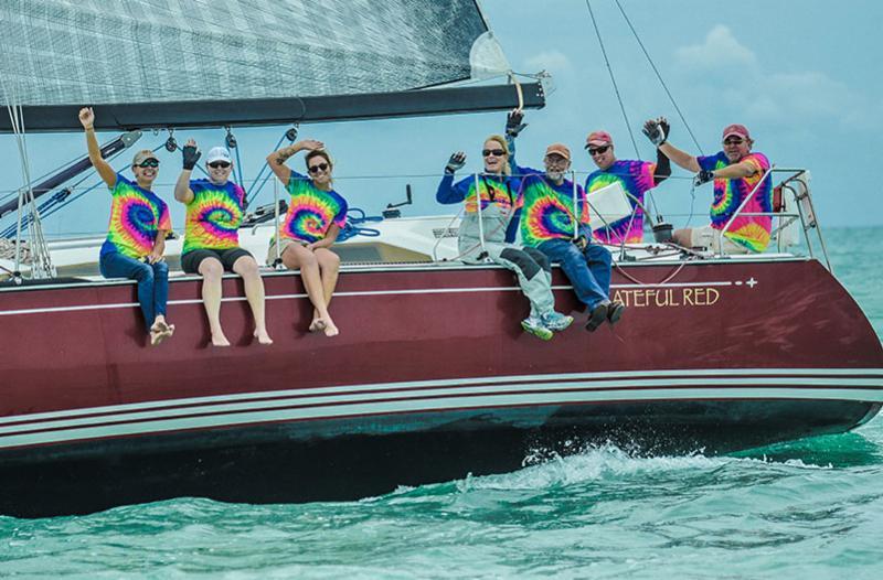 Grateful Red enjoys champagne sailing conditions on day 4 of Quantum Key West Race Week 2016 - photo © Sara Proctor / Quantum Key West