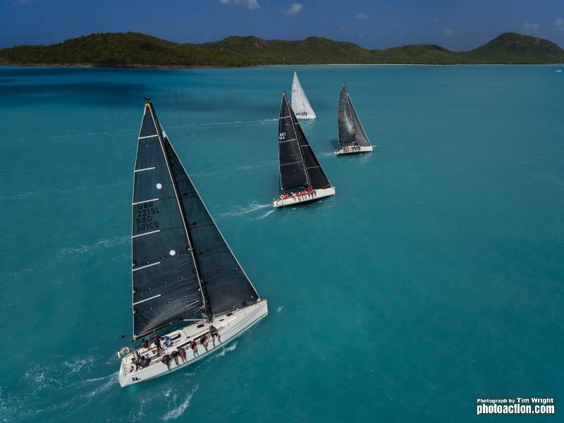 Valentine's Regatta at Jolly Harbour day 1 photo copyright Tim Wright / www.photoaction.com taken at Jolly Harbour Yacht Club and featuring the IRC class