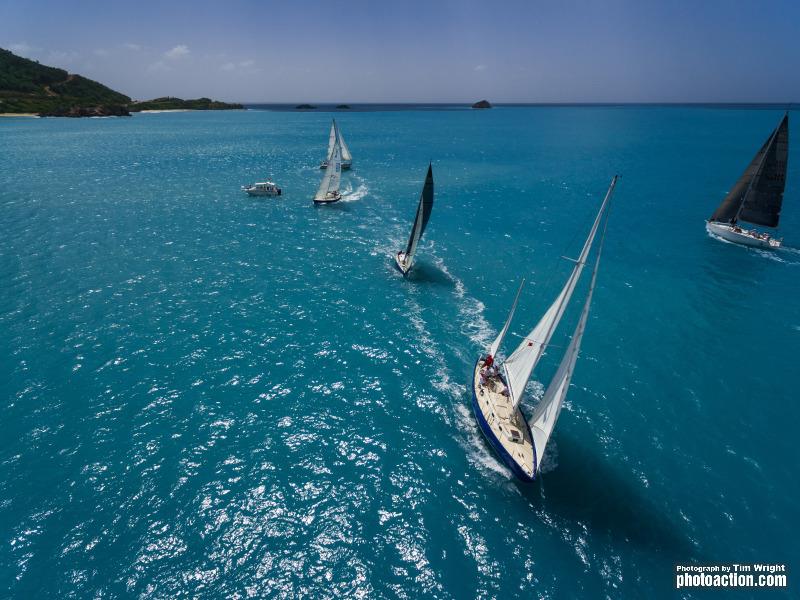 Valentine's Regatta at Jolly Harbour day 1 - photo © Tim Wright / www.photoaction.com