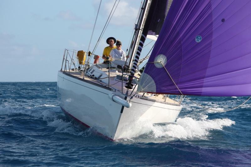 Elin Haf Davies and Christ Frost win the IRC Two Handed class on Nunatak in the RORC Caribbean 600 - photo © RORC / Tim Wright