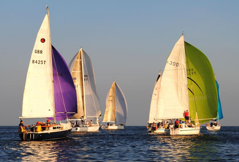 PASAB (Penzance around Scilly and Back) in 2014 photo copyright Di Stephens taken at Penzance Sailing Club and featuring the IRC class