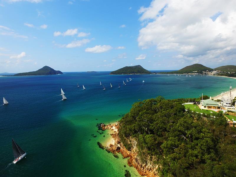 Day 2 at Sail Port Stephens - photo © Hover UAV