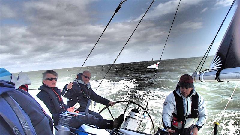 On board Adrian Lower and David Smith's Swan 48, Snatch photo copyright Rory Munro taken at Royal Ocean Racing Club and featuring the IRC class