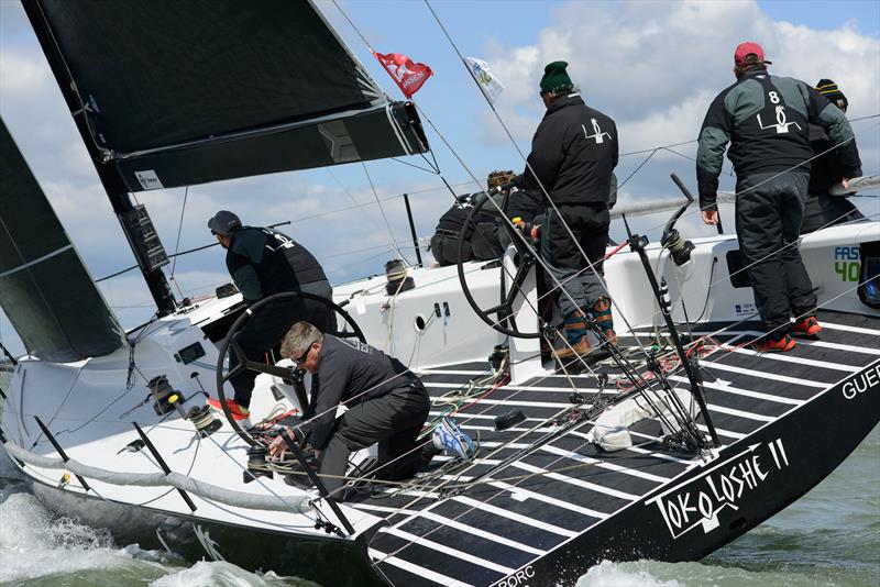 Fast 40  Tokoloshe II on weekend 2 of the Crewsaver Warsash Spring Championship - photo © Iain McLuckie