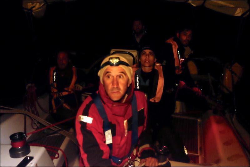 Team Israeli during a recent offshore race: Amir Arad (front), Ofri Moran (left), Dana Gur, Tal Azulay (right) and on the helm Omer Brand - photo © Haarmonica