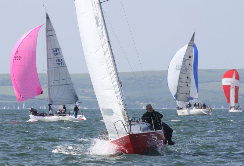 IRC course on day 2 of the International Paint Poole Regatta - photo © Mark Jardine