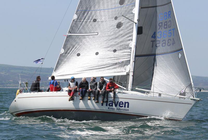 IRC course on day 2 of the International Paint Poole Regatta photo copyright Mark Jardine taken at Parkstone Yacht Club and featuring the IRC class