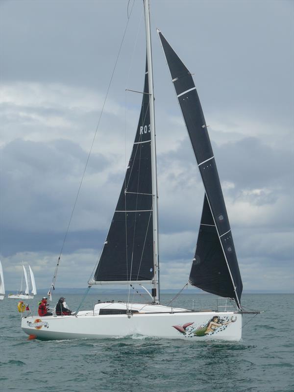 Mark and Walter Hipgrave during the Yachting Monthly Triangle Race photo copyright John Roberson taken at Royal Torbay Yacht Club and featuring the IRC class