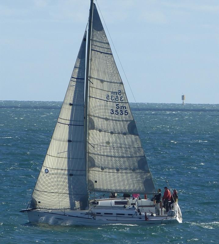 Daniel Edwards' White Noise in action photo copyright Bruce Reidy / ORCV Media taken at Townsville Yacht Club and featuring the IRC class