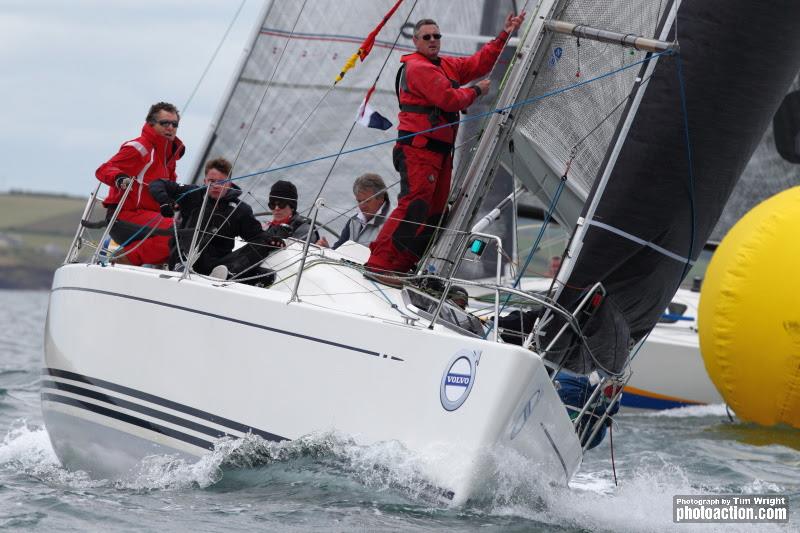 Paul and Deidre Tingle's X-34 Alpaca on day 2 of Volvo Cork Week 2016 photo copyright Tim Wright / www.photoaction.com taken at Royal Cork Yacht Club and featuring the IRC class
