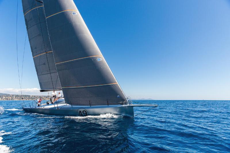 One to watch: Maverick, the new Infinity 46, equipped with DSS foils - photo © Quin Bisset