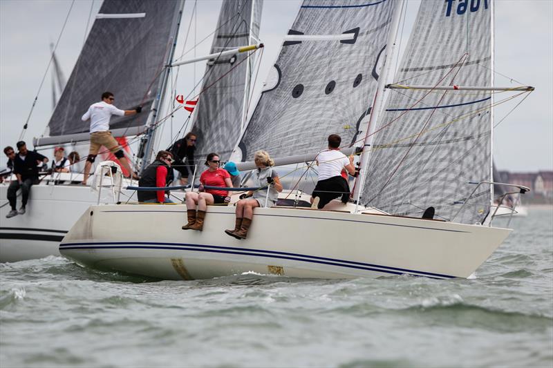 The Danby Family's Mustang 30 Respect, winner of IRC 4 at the Royal Southern Joseph Perrier July Regatta - photo © Paul Wyeth / www.pwpictures.com