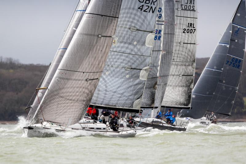 Admiral of the RORC, Andrew McIrvine has competed in the Commodores' Cup three times and will take part in his First 40, La Réponse as Captain of GBR Red photo copyright Paul Wyeth / www.pwpictures.com taken at Royal Ocean Racing Club and featuring the IRC class