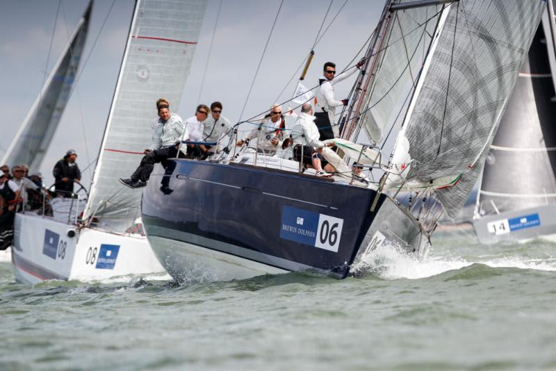 Francois Goubau's Moana (Flanders North Sea) on day 1 of the Brewin Dolphin Commodores' Cup photo copyright Paul Wyeth / RORC taken at Royal Ocean Racing Club and featuring the IRC class