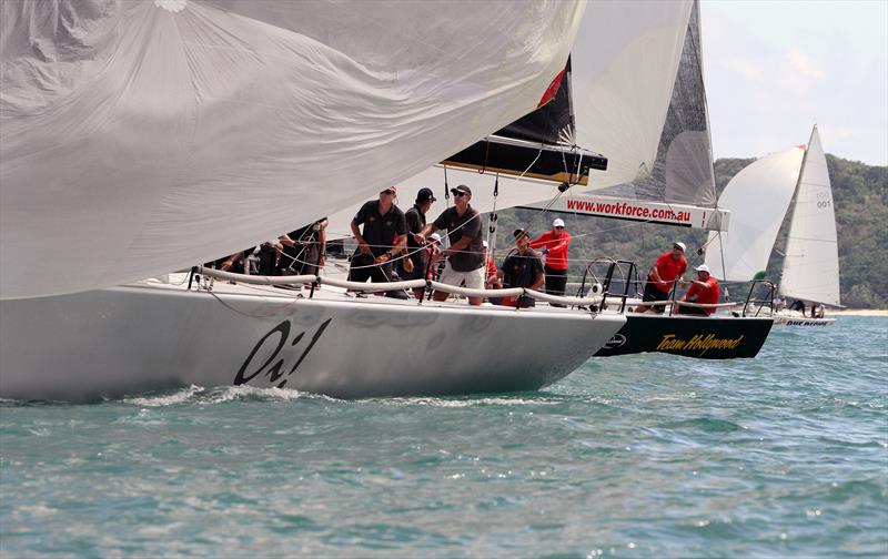 Millenium Racing kept close tabs on Oi! to win IRC Racing I at Cape Panwa Hotel Phuket Raceweek photo copyright Infinity Communications taken at Phuket Yacht Club and featuring the IRC class