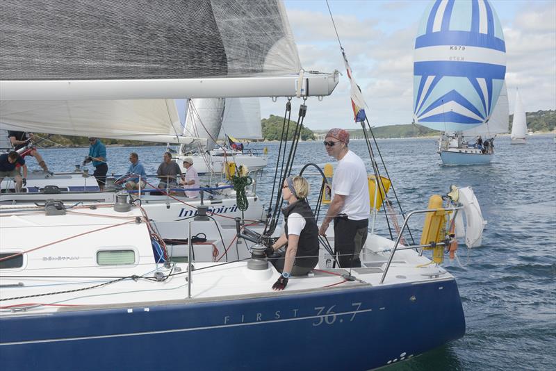 Cornwall Offshore Group Series race 6 sponsired by A2 Rigging photo copyright Chrissie Laming taken at Helford River Sailing Club and featuring the IRC class