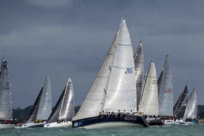 The Goubau family's Moana on day 4 of the Brewin Dolphin Commodores' Cup photo copyright Paul Wyeth / RORC taken at Royal Ocean Racing Club and featuring the IRC class