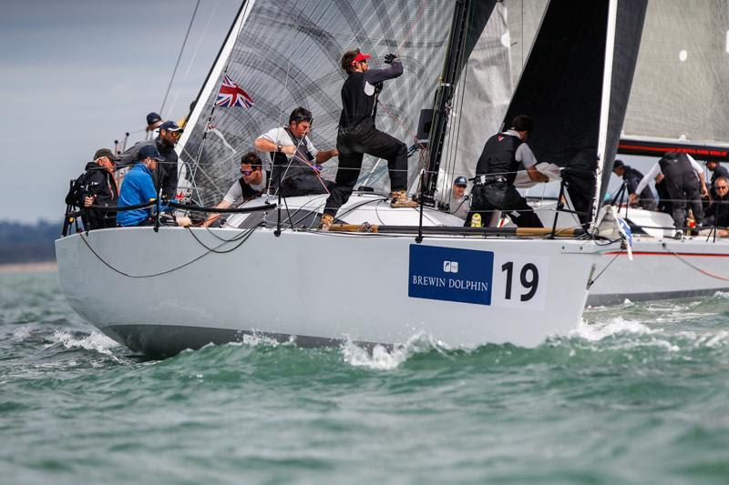 GBR Red, Alice, winner of class 1, race 7 on day 5 of the Brewin Dolphin Commodores' Cup photo copyright Paul Wyeth / RORC taken at Royal Ocean Racing Club and featuring the IRC class