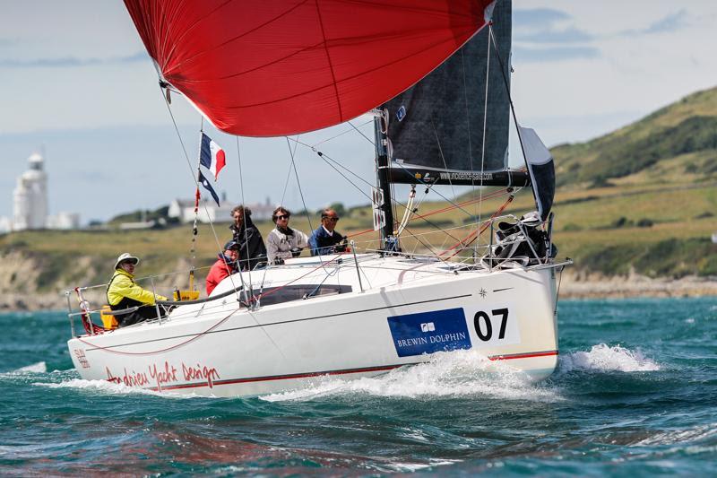 Daniel Andrieu's Sun Fast 3200, Cifraline 4 (France Blue) in the Brewin Dolphin Commodores' Cup photo copyright RORC / Paul Wyeth taken at Royal Ocean Racing Club and featuring the IRC class