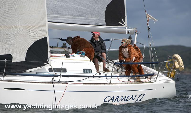 West Highland Yachting Week underway photo copyright Rob Cowan / www.yachtingimages.co.uk taken at Royal Highland Yacht Club and featuring the IRC class