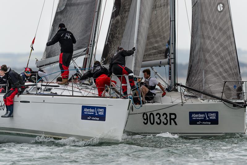 Day 6 at Aberdeen Asset Management Cowes Week photo copyright Sam Kurtul / www.worldofthelens.co.uk taken at Cowes Combined Clubs and featuring the IRC class