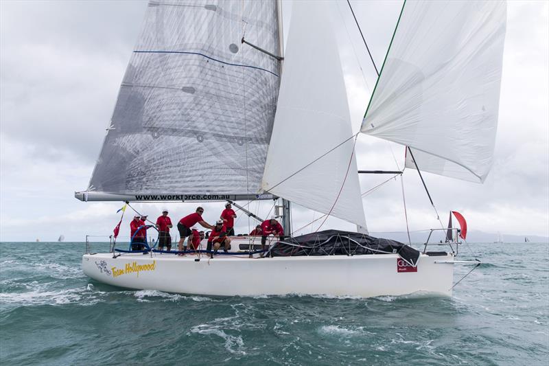 Team Hollywood on day 5 at Audi Hamilton Island Race Week photo copyright Andrea Francolini taken at Hamilton Island Yacht Club and featuring the IRC class