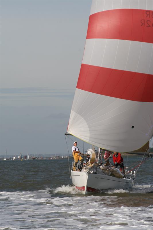 Amazon (Jeanneau Sunfast 3200) winner of the Town Cup 2016 at Burnham Week photo copyright Sue Pelling taken at Royal Burnham Yacht Club and featuring the IRC class