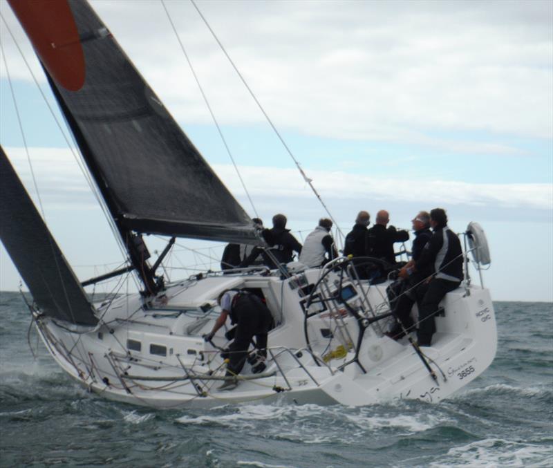 Roger Martel's Kaya during the UBS Jersey Regatta photo copyright Bill Harris taken at Royal Channel Islands Yacht Club and featuring the IRC class