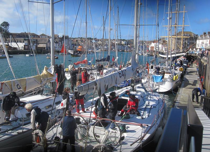 PYRA End of Season Weymouth Weekend photo copyright Myriam Paish taken at Poole Yacht Racing Association and featuring the IRC class