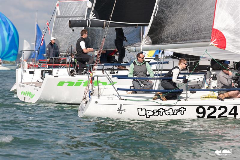 Hamble Winter Series day 1 photo copyright Hamo Thornycroft / www.yacht-photos.co.uk taken at Hamble River Sailing Club and featuring the IRC class