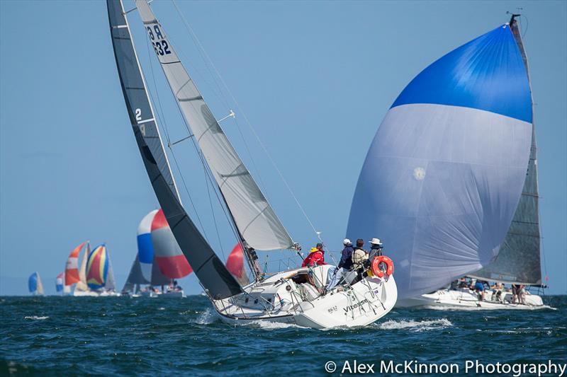 2016/17 Club Marine Series day 1 on Port Phillip Bay photo copyright Alex McKinnon Photography taken at Royal Yacht Club of Victoria and featuring the IRC class