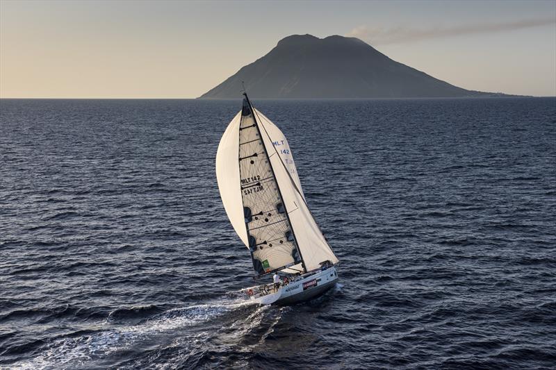 Unica during the Rolex Middle Sea Race - photo © Rolex / Kurt Arrigo 